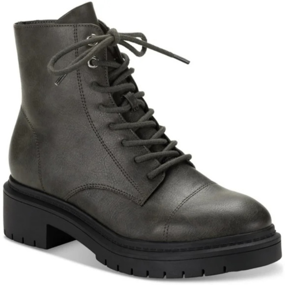 Style & Co Women's Zaharaa Platform Lace-Up Boots , Size 9 , NEW